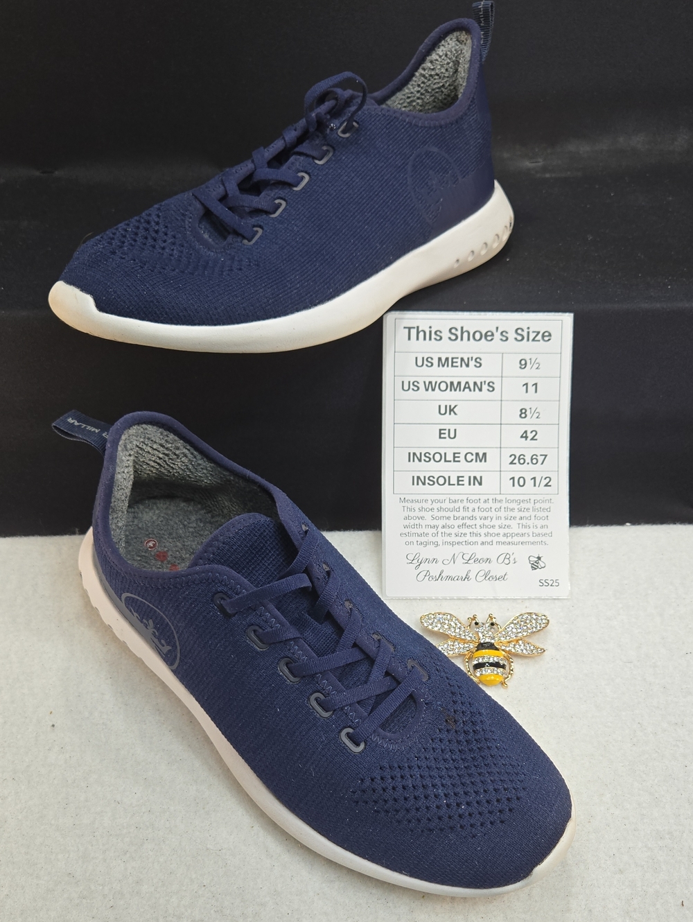 Peter Millar Hyperlight Glide Navy Sneaker